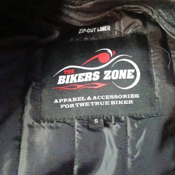 Men's Black Leather Performance Jacket - Picture 3 of 5